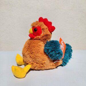 New Wild Republic Rooster Plush Stuffed Animal Toy Plushie 7" Brand new w/ Tags